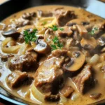 Bœuf Stroganoff au Cookeo