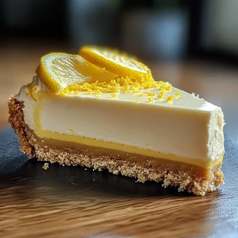 Cheesecake Citron Sans Cuisson
