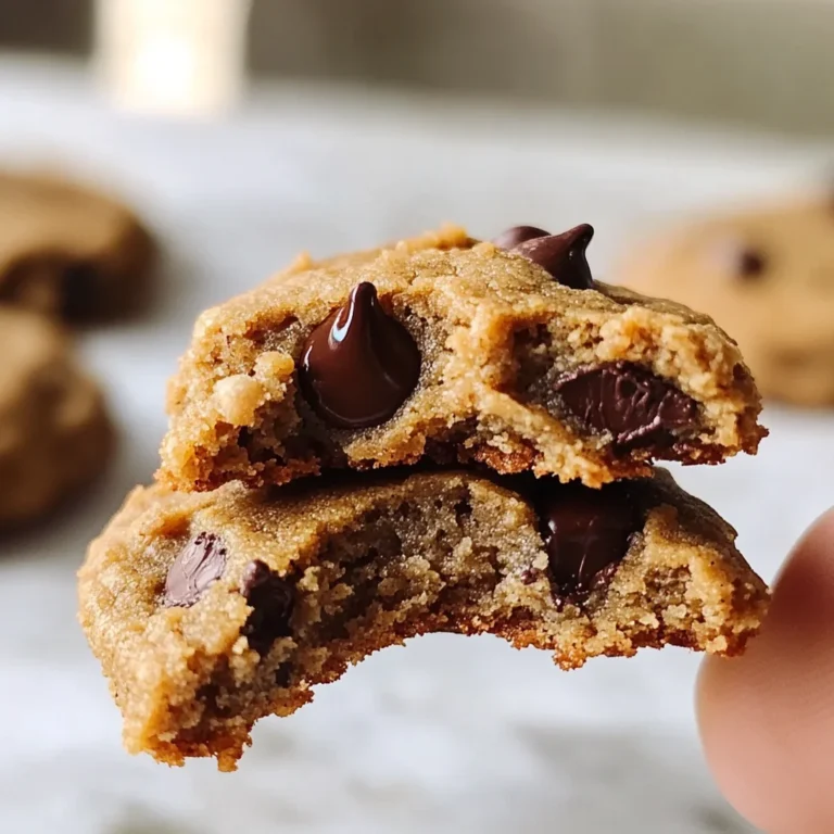 Cookies santé aux pois chiches