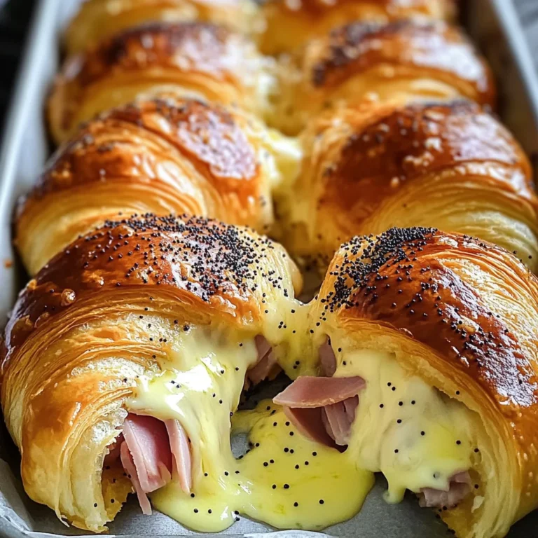 Croissants gourmands faciles
