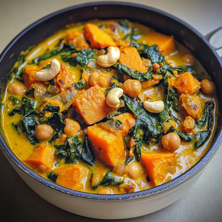 Curry végétarien coloré et nutritif