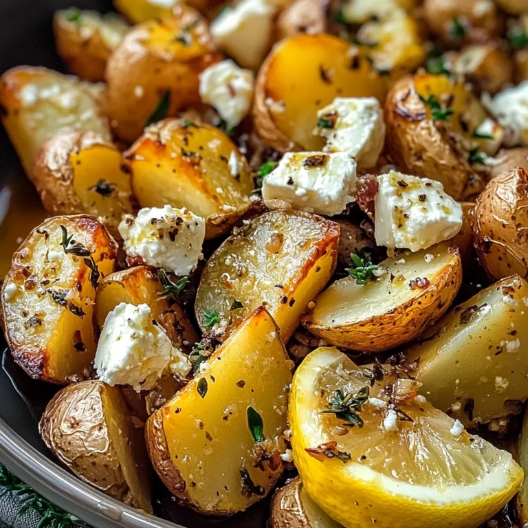 Délicieuses pommes de terre rôties