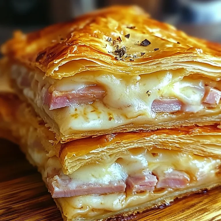 Feuilleté croustillant facile