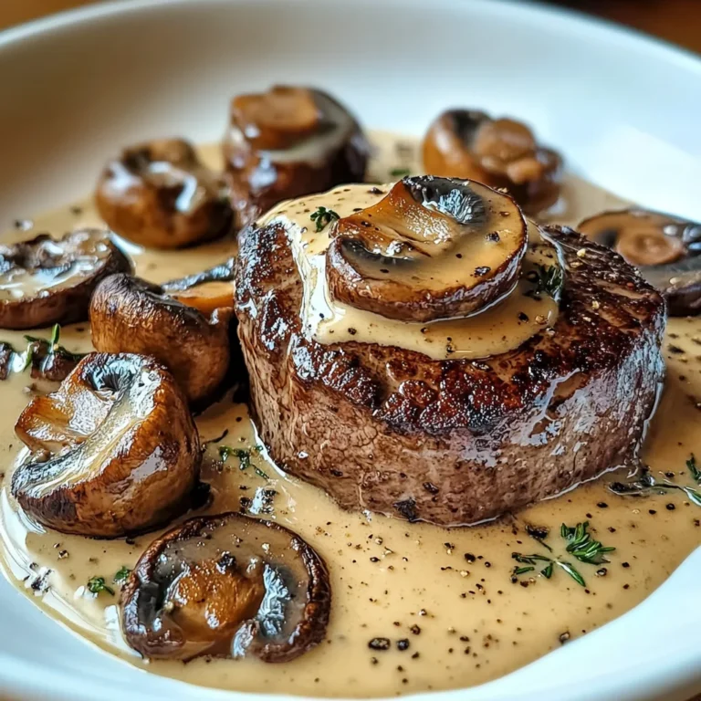 Filet Mignon Crémeux au Boursin