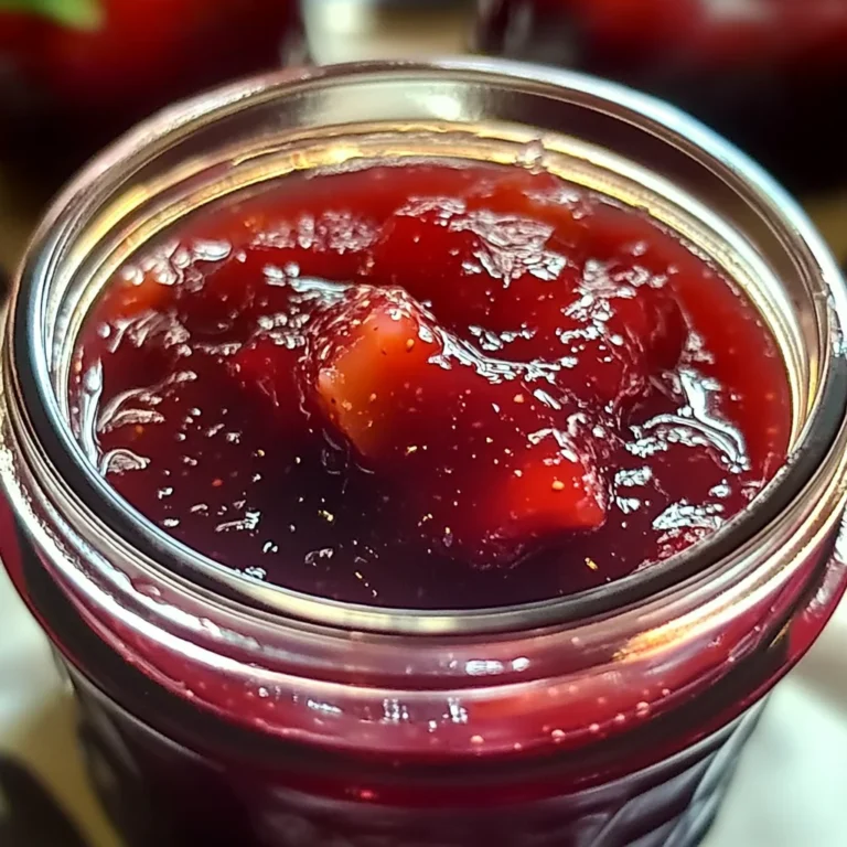 Fraise Rhubarbe Confiture