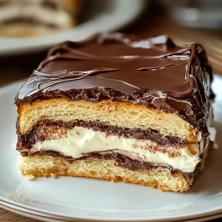 Gâteau éclair facile