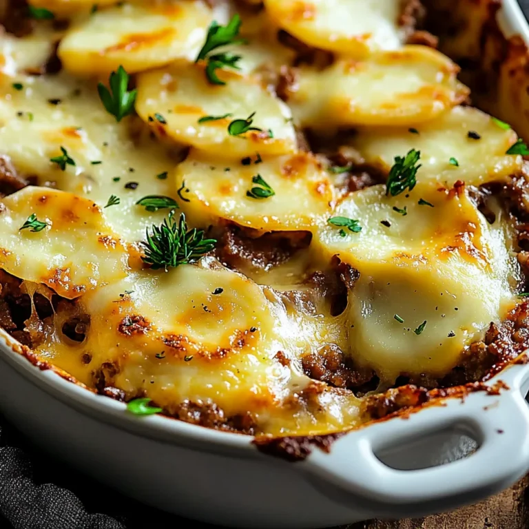 Gratin réconfortant et savoureux