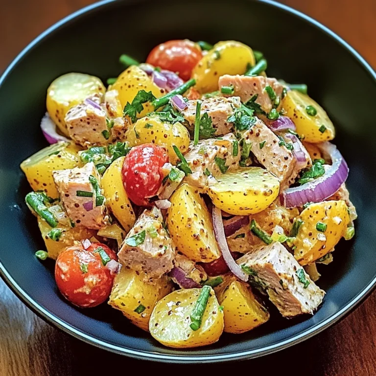 Salade de Pommes de Terre au Thon