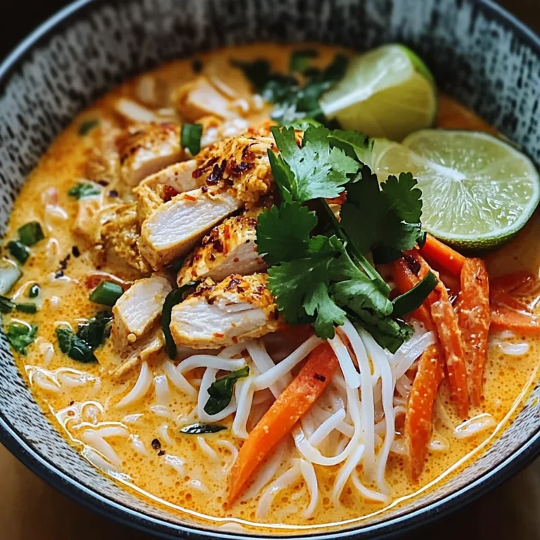 Soupe Thaï Délicieuse et Épicée