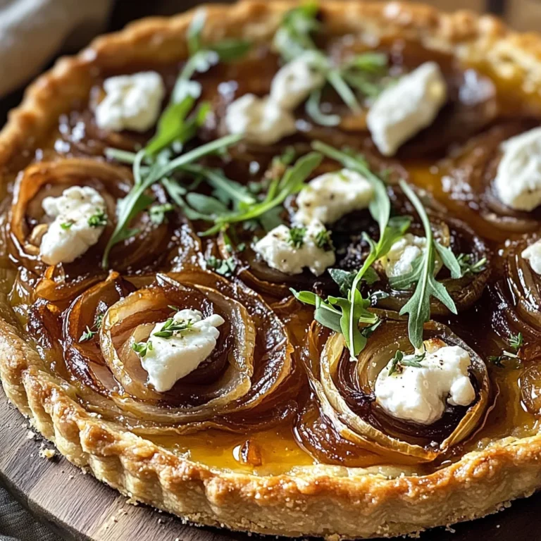 Tarte Gourmande aux Oignons