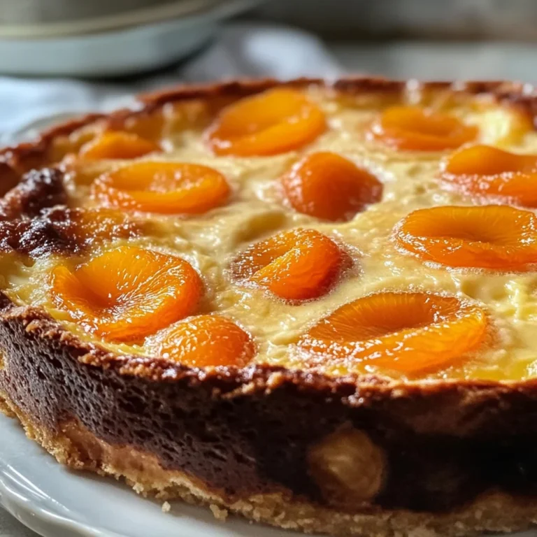 Clafoutis aux abricots