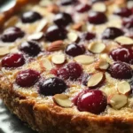 Clafoutis aux cerises et amandes : un dessert fondant au cœur de l'été