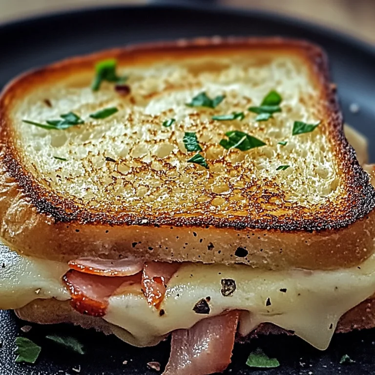 Croque Monsieur Montagnard Savoureux et Réconfortant