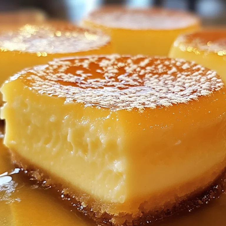 Délices d'œufs au lait à la noix de coco 