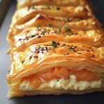 Feuilletés au Saumon et Fromage