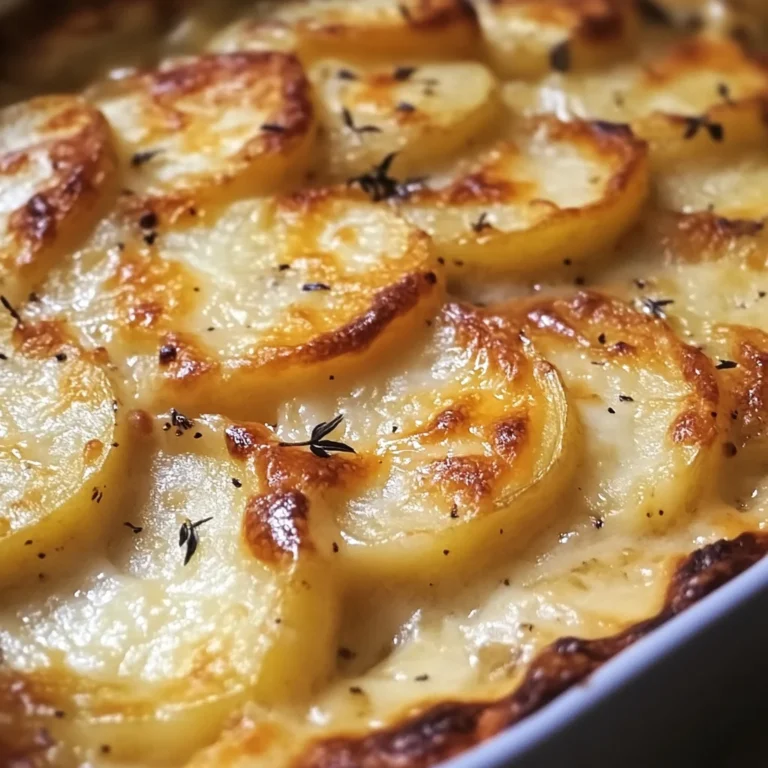 Gratin fondant de pommes de terre