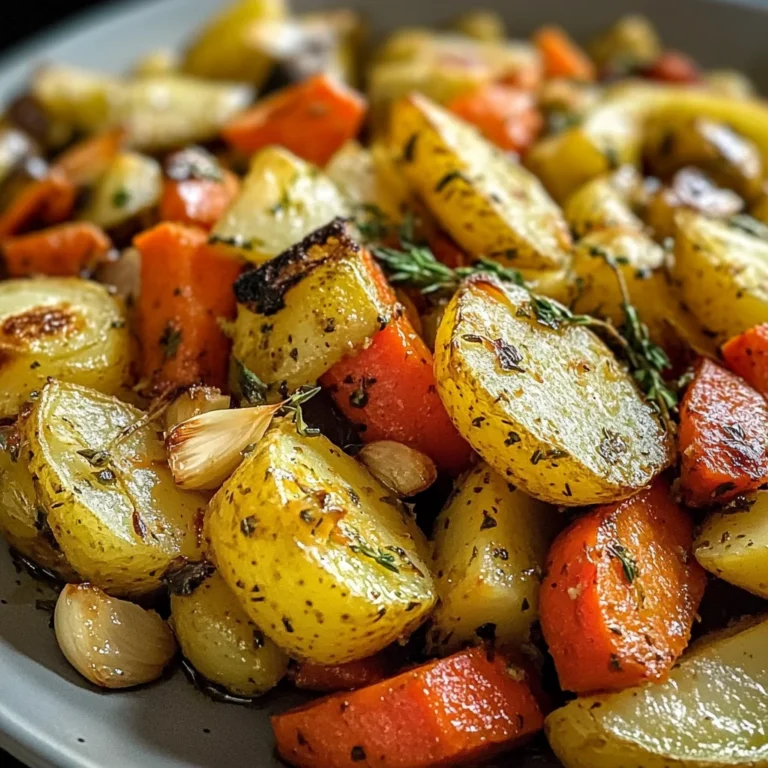 Légumes Rôtis à l'Ail et aux Herbes