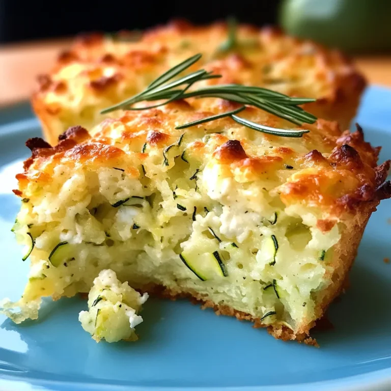 Moelleux au Chèvre et Courgette