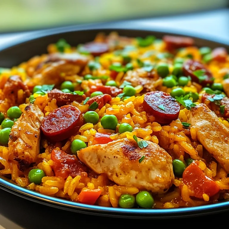 Recette de paella au poulet et chorizo : un plat savoureux à partager