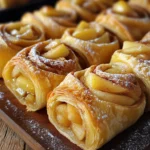 Roulés Feuilletés aux Pommes en 10 Minutes
